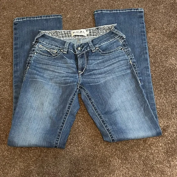 Ariat Women's Boot Cut Jeans 29XL - Picture 2 of 3